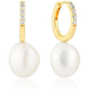 Sif Jakobs - Padua Uno - Oorbellen - Wit