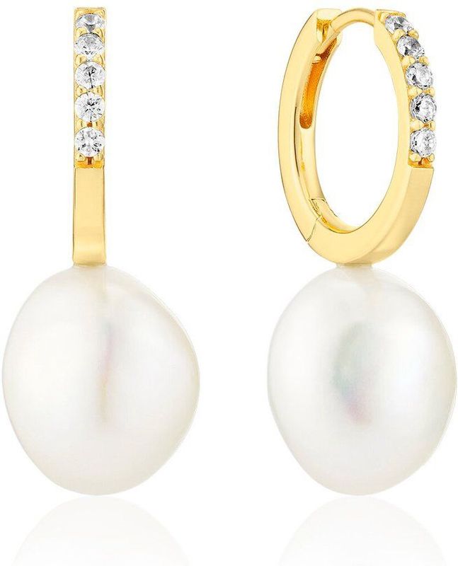 Sif Jakobs - Padua Uno - Oorbellen - Wit