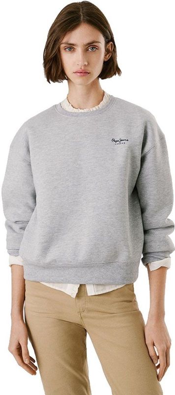 PEPE JEANS - Sweatshirt - Grijs - Katoen - Casual Stijl