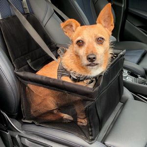 autostoel Hond - Hondenmand - mand voor dieren - zwart - stevig
