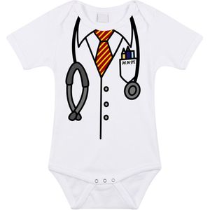 Rompertje met leuke tekst Arts in Spé | Kraamcadeau | Zwangerschap aankondiging | Wit | maat 80