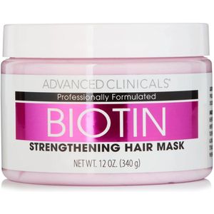Advanced Clinicals, Biotin, Anti-Breakage Hair Mask 340 ml