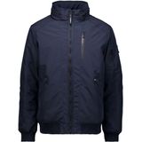 GARCIA - Gewatteerde Harrington Jas - Blauw - Regular Fit