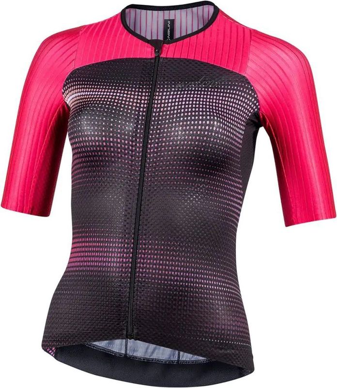 Nalini - BAS LADY ERGO FIT - Fietsshirt - Zwart - Korte Mouwen