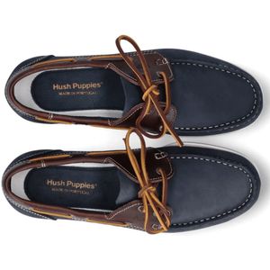 Hush Puppies Heren Bootschoen | Blauw | Maat: 44