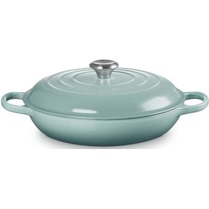 Le Creuset Signature campagnard 30cm - 3.5L sea salt