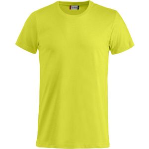 Basic-T bodyfit T-shirt 145 gr/m2 signaalgroen 4xl