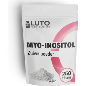 LUTO - Myo-Inositol - 250g Poeder - 100% Puur Inositol