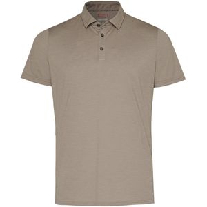 Pure H. Tico Poloshirt Functional Polo Slim Fit Halbarm E11320 92930 205 Sand Plain Mannen Maat - L