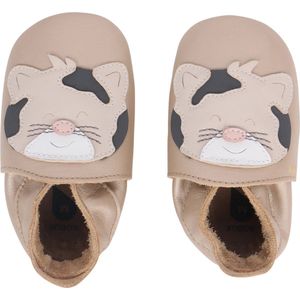 Bobux - Soft Soles - Gold Leopard - Babyslofjes EU 20