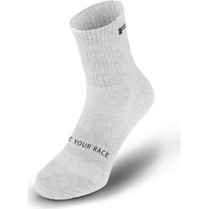 R2 - Flow High Fietssokken - Wit - Maat S (35 - 38)