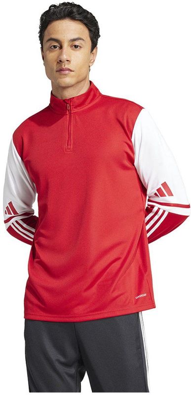 adidas - Squadra 25 - Trainingstrui - Rood Wit - 100% Gerecycled Polyester