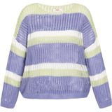 usha - FESTIVAL - Trui - Indigo - Gestreept - Lange Mouw