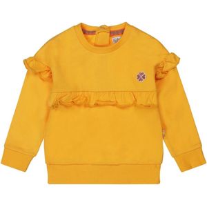 Dirkje-Girls Sweater ls -Warm Yellow