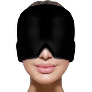 Nifkos Migraine Muts – Warm & Koud Gel Masker – Herbruikbaar Coldpack – Ontspanningshoofdband