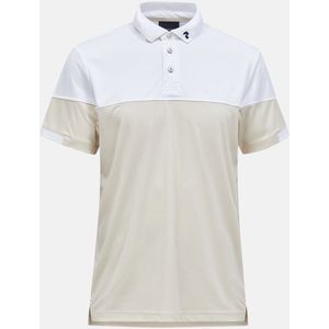 Peak Performance Player Block Heren Polo Sand Fog M