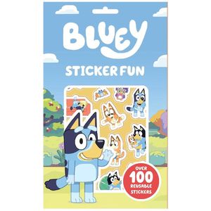 Bluey - Kinder Stickerboek - Meer dan 100 Grote Stickers - 3+ Jaar