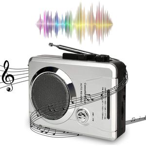 DailySupplies® Cassette Speler - Walkman - Grijs met Zwart