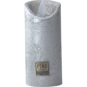 PTMD -Led kaars - Metallic zilver M