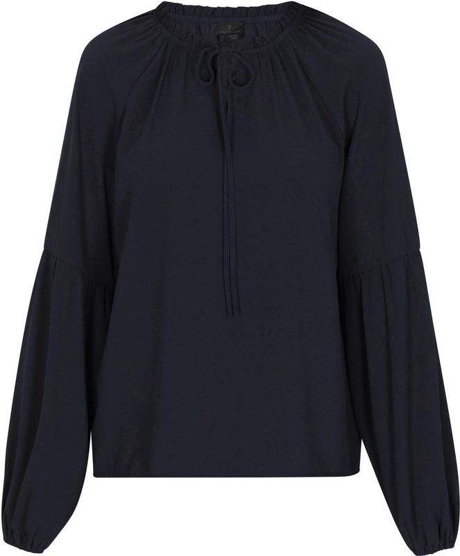 DreiMaster Klassik Blouse  donkerblauw