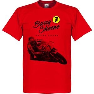 Barry Sheene T-Shirt - Rood - Kinderen - 140