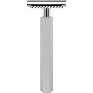 Muhle Hexagon double edge safety razor Silver