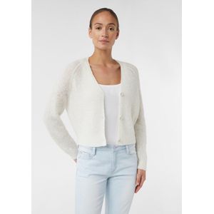 comma casual identity - Cardigan - Offwhite - Relaxed Fit - Taillelang
