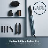 Shark - FlexStyle - Föhn en Multistyler - Blauw - 5-in-1 Set met Accessoires