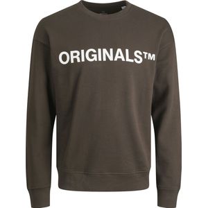 Jack & Jones sweater jongens - bruin - JORclean - maat 164