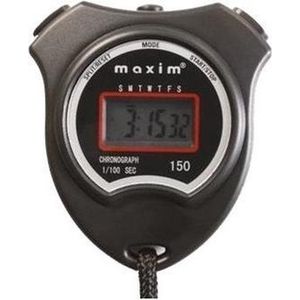 Maxim Stopwatch 150 Zwart 4 Functies/kenmerken