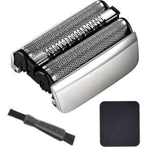 Braun - Series 8 (83M) - Vervangende Scheerkop - Inclusief Borstel en Reinigingsdoek - Precisie Scheerblad van RVS
