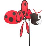 Invento Tuinprikker Lieveheersbeestje 100 Cm Polyester Rood/zwart