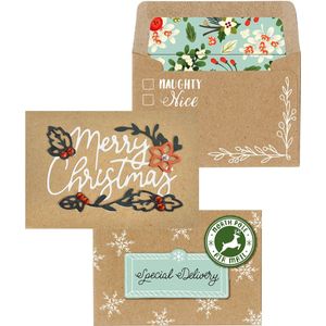 Sizzix Framelits Snijmal Set - With Stamps Envelope Liners Mini