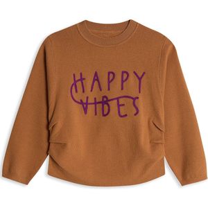 4PRESIDENT Sweater meisjes - Yellow - Maat 92 - Meisjes trui