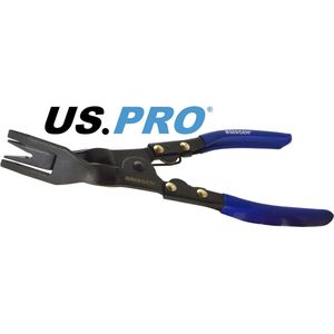 Bekleding clip tang voor het verwijderen van bekledingclips