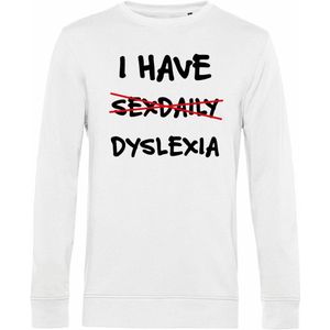 7431 - Sweater - Dyslexia-White-M