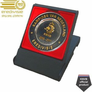 Miniatuur Kampioensschaal - Eredivisie 2016/2017 - Originele miniatuur - Officieel KNVB product - Schaal Feyenoord - Special Edition - Gold Edition - Cadeau Feyenoord - Feyenoord artikelen