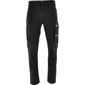 Sara4you Actiflex slimfit stretch werkbroek antraciet 05-301 - 50