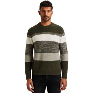 Crewneck regular fit cotton blend