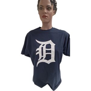 DETROIT TIGERS - T-SHIRT-NAVY- M