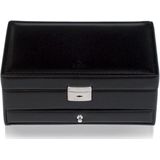 Sacher - Hanna - Sieradendoos - Zwart - Afsluitbaar - 14 x 24 x 10,5 cm