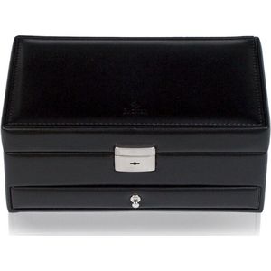 Sacher - Hanna - Sieradendoos - Zwart - Afsluitbaar - 14 x 24 x 10,5 cm