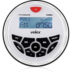 Waterdichte Marine Stereo Ontvanger met MP3-speler en Bluetooth voor Boten en ATV's
