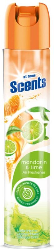 At Home Luchtverfrisser Spray Mandarijn en Limoen - 6 x 400 ml - Voordeelverpakking