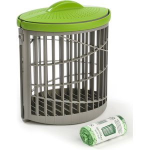 Ventimax - GFT Afvalbakje met 4 rollen composteerbare afvalzakjes - Aanrecht - Compostbakje