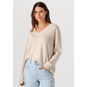 Ibana Kellen Truien & vesten Dames - Sweater - Hoodie - Vest- Beige - Maat M