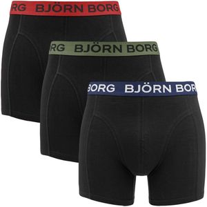 Björn Borg - Cotton Stretch Boxer - 3-pack - Heren - Comfortabele Pasvorm
