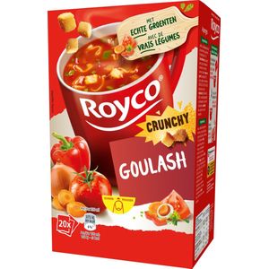 Royco Minute Soup Goulash met rund, pak van 20 zakjes