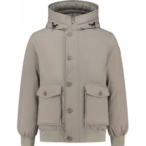 Purewhite - Heren Regular fit Jackets Padded - Taupe - Maat XL