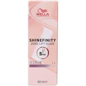 Permanente Kleur Wella Shinefinity Color Nº 010/8 60 ml